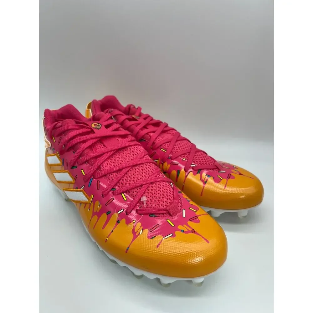 Adidas Freak 22 X The Simpsons Donut GW1792 Football Cleats Men's Size 10.5